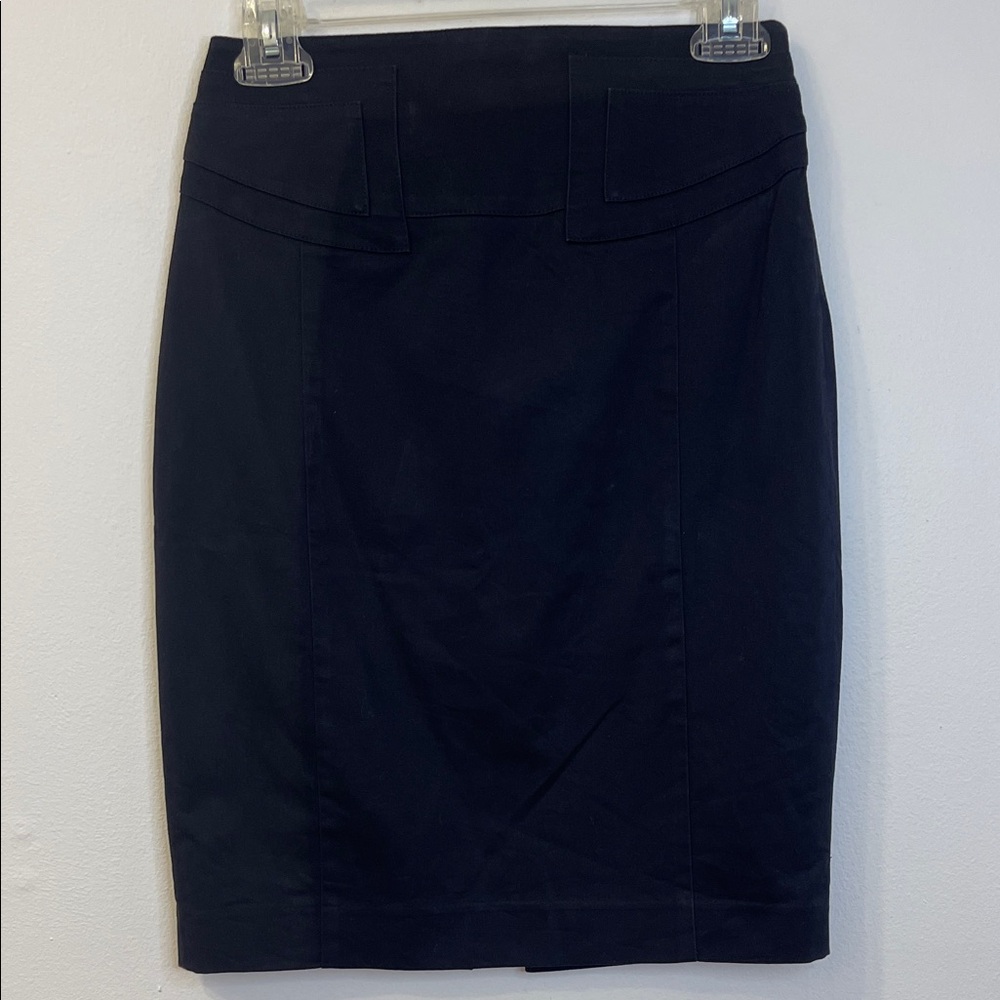 Express Pencil Skirt Classic Black Size 00 Waist 13”